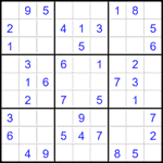 Судоку 9х9 #2230 легкий