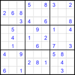 Судоку 9х9 #2235 легкий