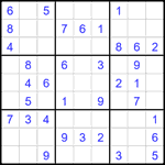 Судоку 9х9 #2239 легкий