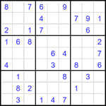 Судоку 9х9 #2240 легкий