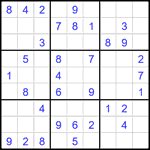 Судоку 9х9 #2245 легкий