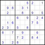 Судоку 9х9 #2258 легкий