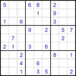 Судоку 9х9 #2202 средний