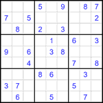 Судоку 9х9 #2203 средний