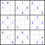 Судоку 9х9 #2208 средний