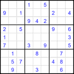 Судоку 9х9 #2211 средний