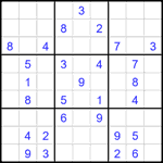 Судоку 9х9 #2217 средний