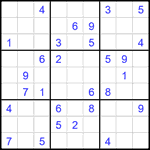 Судоку 9х9 #2220 средний