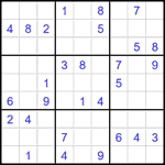 Судоку 9х9 #2229 средний