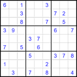 Судоку 9х9 #2231 средний