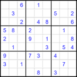 Судоку 9х9 #2238 средний