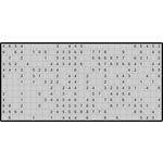 Японская мозаика #1941 “Скелетик”