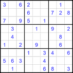 Судоку 9х9 #2272 легкий