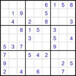 Судоку 9х9 #2276 легкий