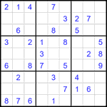 Судоку 9х9 #2312 легкий