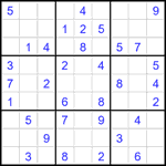 Судоку 9х9 #2323 легкий