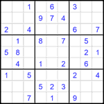 Судоку 9х9 #2242 средний