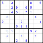 Судоку 9х9 #2243 средний