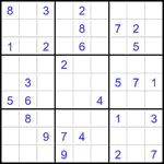 Судоку 9х9 #2247 средний