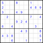 Судоку 9х9 #2266 средний