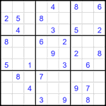 Судоку 9х9 #2272 средний