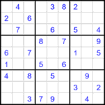 Судоку 9х9 #2277 средний