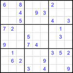 Судоку 9х9 #2289 средний