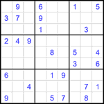 Судоку 9х9 #2300 средний