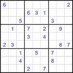 Судоку 9х9 #2292 очень трудный