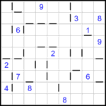 “Соседи” 9х9 #301 очень трудный