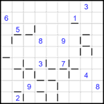 “Соседи” 9х9 #305 очень трудный