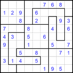 Судоку-пазл 9х9 #377 легкий
