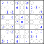 Судоку “Чет-нечет” 9х9 #313 легкий