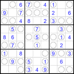 Судоку “Чет-нечет” 9х9 #315 легкий