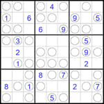 Судоку “Чет-нечет” 9х9 #304 трудный