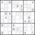 Судоку “Чет-нечет” 9х9 #307 трудный