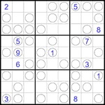 Судоку “Чет-нечет” 9х9 #309 трудный