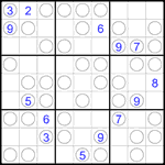 Судоку “Чет-нечет” 9х9 #298 очень трудный