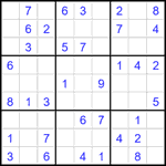 Судоку 9х9 #2331 легкий