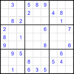 Судоку 9х9 #2301 средний