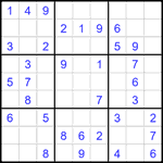 Судоку 9х9 #2346 легкий