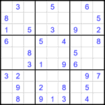 Судоку 9х9 #2369 легкий