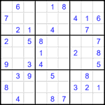 Судоку 9х9 #2379 легкий