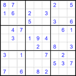Судоку 9х9 #2386 легкий