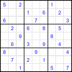 Судоку 9х9 #2315 средний