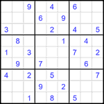 Судоку 9х9 #2330 средний