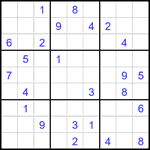 Судоку 9х9 #2333 средний