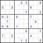 Судоку 9х9 #2337 средний