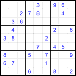 Судоку 9х9 #2348 средний