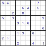 Судоку 9х9 #2339 очень трудный